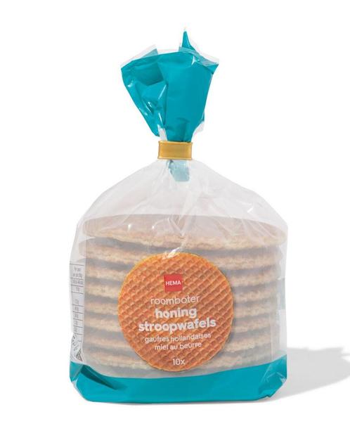 HEMA Stroopwafels honing 365g 25% korting ; met je HEMA pas, Diversen, Levensmiddelen, Verzenden