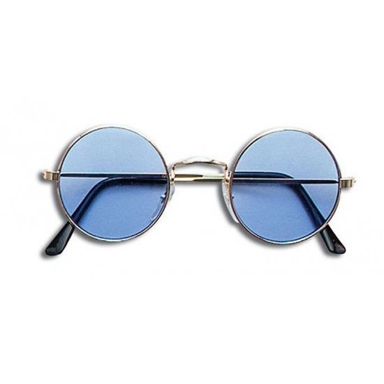 John Lennon verkleed brilletje blauw - Feestbrillen, Hobby en Vrije tijd, Feestartikelen, Ophalen of Verzenden