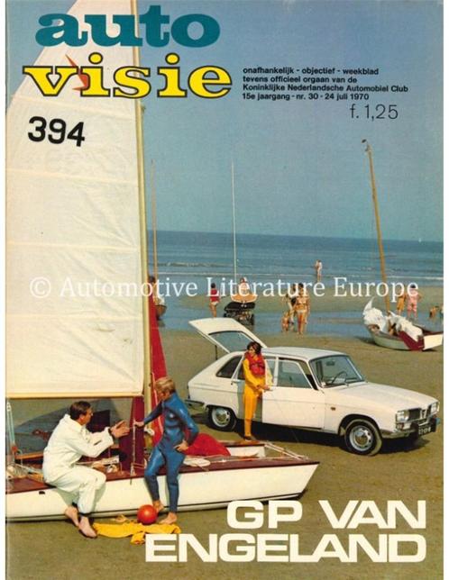 1970 AUTOVISIE MAGAZINE 30 NEDERLANDS, Boeken, Auto's | Folders en Tijdschriften