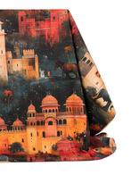 Indische Regaliteit - Exclusieve stof van 100% katoen /, Antiek en Kunst