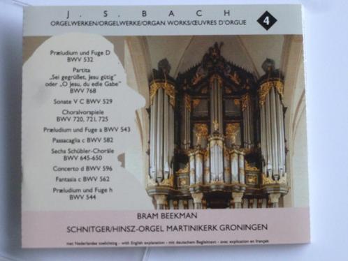 Bach -Orgelwerken 4 / Martinikerk , Bram Beekman (2 CD), Cd's en Dvd's, Cd's | Klassiek, Verzenden
