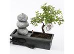 Bonsai Boompje Met Waterval Ornament - Zenn Stenen, Huis en Inrichting, Kamerplanten, Verzenden