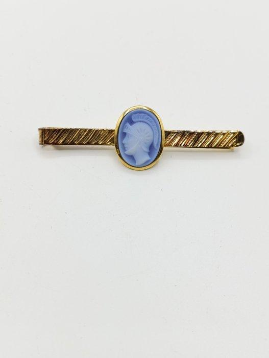 Zonder Minimumprijs - Broche Zilver, Natuurlijk agaat uit, Sieraden, Tassen en Uiterlijk, Antieke sieraden