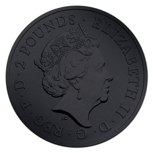 Verenigd Koninkrijk. 2 Pounds 2021 1oz Great Britain Silver, Postzegels en Munten, Munten | Europa | Niet-Euromunten