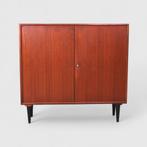 Vintage kast, highboard, spelletjeskast - jaren 60, teak, Nieuw