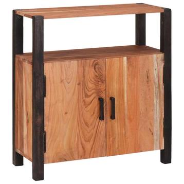 vidaXL Dressoir Bruin 70 x 30 x 75 cm Massief acaciahout beschikbaar voor biedingen
