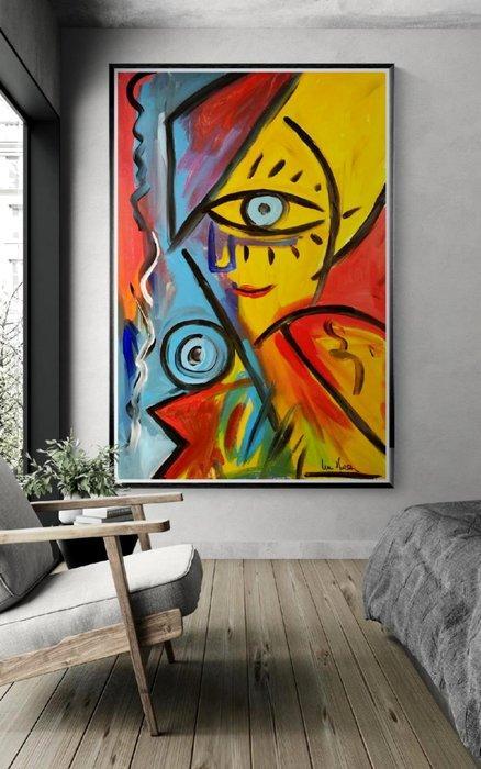 Luc Mora - My eye - XXL, Antiek en Kunst, Kunst | Designobjecten