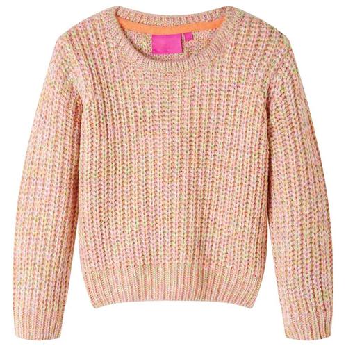 vidaXL Kindertrui gebreid 128 zachtroze, Kinderen en Baby's, Kinderkleding | Overige, Nieuw, Verzenden