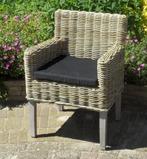 Showroommodel Reyhan dining tuinstoel naturel rotan ( set, Tuin en Terras, Tuinsets en Loungesets, Ophalen of Verzenden, Nieuw