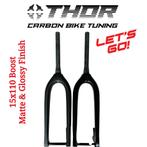 THOR Carbon voorvork, MTB/Beach, BOOST, 15x110, 29 inch, Fietsen en Brommers, Fietsonderdelen, Nieuw, THOR, Voorvork, Mountainbike