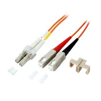 Glasvezelkabel OM2 - LC/SC - 5 meter (Duplex, 50/125m), Computers en Software, Pc- en Netwerkkabels, Nieuw, Verzenden
