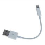 Oplader en Data USB Kabel voor iPod - iPad - iPhone 10cm Wit, Nieuw, Nano, Dock of Kabel, Verzenden