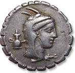 Romeinse Republiek. L. Papius, 79 v.Chr.. Denarius Rome mint, Postzegels en Munten, Munten | Europa | Niet-Euromunten