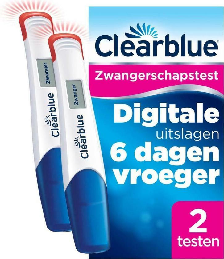 CLEARBLUE Zwangerschapstest en Ovulatietesten, Kinderen en Baby's, Overige Kinderen en Baby's, Nieuw, Verzenden