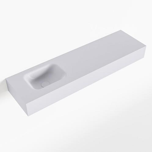 MONDIAZ LEX Cale vrijhangende solid surface wastafel 110cm., Doe-het-zelf en Verbouw, Sanitair, Overige typen, Nieuw, Ophalen of Verzenden