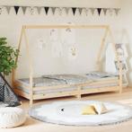 vidaXL Kinderbedframe 90x200 cm massief grenenhout, Kinderen en Baby's, Verzenden, Nieuw