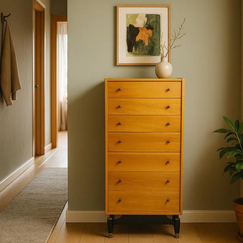 Vintage ladekasten | Mid-Century | Jaren 60 | Retro, Huis en Inrichting, Kasten | Ladekasten, Zo goed als nieuw, Ophalen of Verzenden