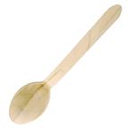 Houten bestek dessertlepel 17 cm (100 stuks), Verzenden, Nieuw in verpakking