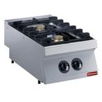 Diamond Gasfornuis | 2 Vuren (2x 5,5 kW) | Gietijzer | Vloei, Ophalen of Verzenden, Nieuw in verpakking