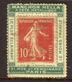 Frankrijk 1907 - Superbe & zeldzame Porte-Timbre van nr., Postzegels en Munten, Gestempeld