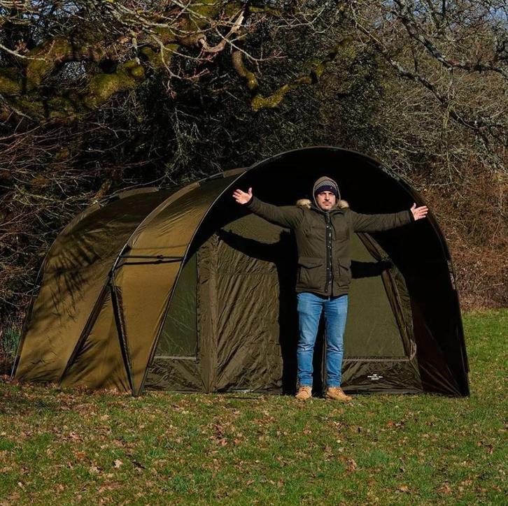 NGT XL Profiler Domed Super Sized 2 Man Bivvy With Hood, Watersport en Boten, Hengelsport | Algemeen, Overige typen, Nieuw, Verzenden