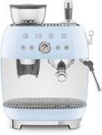 Smeg EGF03PBEU espresso koffiemachine - pastelblauw, Nieuw, Verzenden