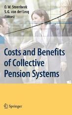 Costs and Benefits of Collective Pension Systems, Ophalen of Verzenden, Nieuw