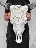 Geen minimumprijs - C-Witte koeensk skull met Boheemse