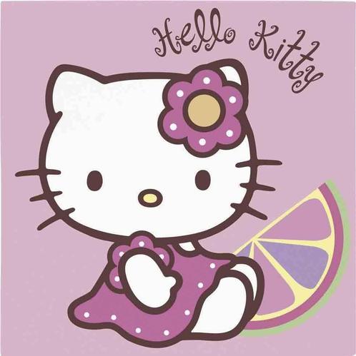 Hello Kitty Servetten Versiering 33cm 20st, Hobby en Vrije tijd, Feestartikelen, Nieuw, Verzenden