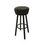 Barkruk Gezellig - Zwart Vintage/Café, Huis en Inrichting, Barkrukken, Ophalen, Nieuw