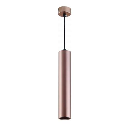 Hanglamp langwerpig - 30cm | Rosé goud | GU10 fitting, Huis en Inrichting, Lampen | Hanglampen, 50 tot 75 cm, Nieuw, Metaal, Ophalen of Verzenden