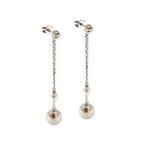 Salvini - Oorstekers - 18 karaat Witgoud Diamant