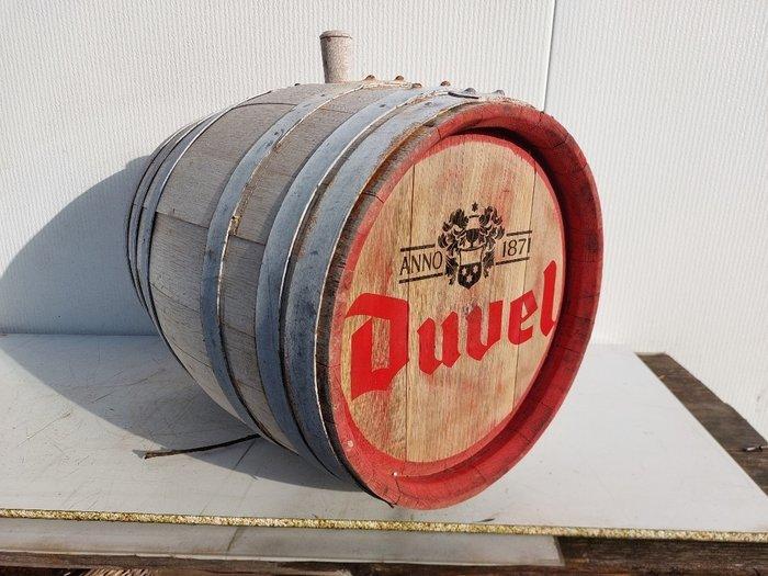 Vat - Eik - eiken ton 50 liter DUVEL, Antiek en Kunst, Kunst | Designobjecten
