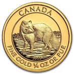 Canada. 10 Dollars 2014 1/4 oz $10 CAD Canadian Gold Arctic