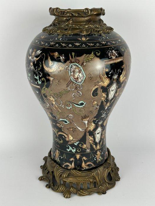 Castilian - Balustervaas - Brons, Porselein, Antiek en Kunst, Curiosa en Brocante