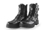 DSTRCT Biker boots in maat 39 Zwart | 10% extra korting, Verzenden, Zwart, Overige typen, DSTRCT