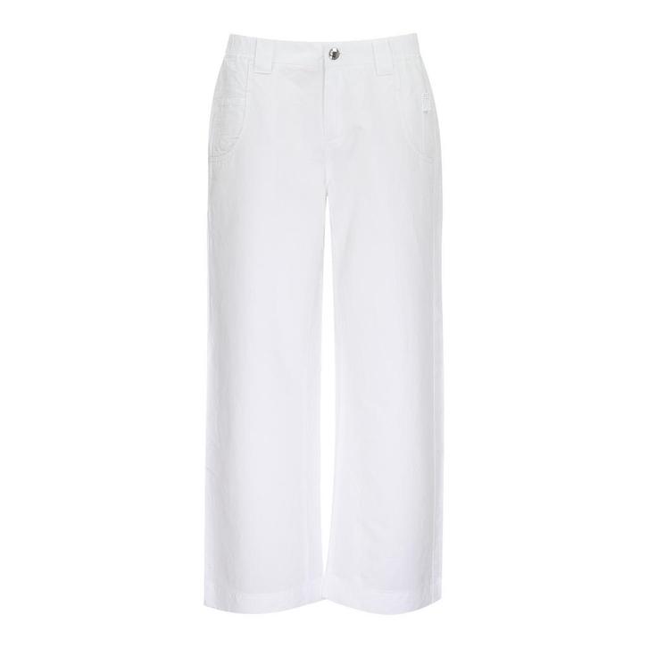 MAC • witte linnen Noa broek • 38, Kleding | Dames, Broeken en Pantalons, Wit, Nieuw, Maat 38/40 (M), Verzenden