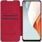 Nillkin - OnePlus Nord N100 Flip Case Qin Rood, Verzenden, Nieuw