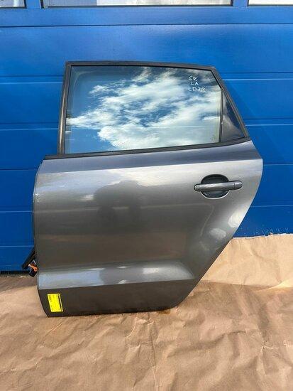 VW Polo 6R 6C deur Portier Links Achter donker grijs LD7R, Auto-onderdelen, Carrosserie en Plaatwerk, Verzenden