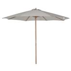 TRUUSK Parasol Hout 300 Cm Houten Parasol Tuinparasol Balkon, Tuin en Terras, Parasols, Verzenden, Nieuw