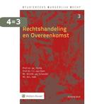 Rechtshandeling en overeenkomst / Studiereeks burgerlijk, Boeken, Verzenden, Gelezen, Jac. Hijma