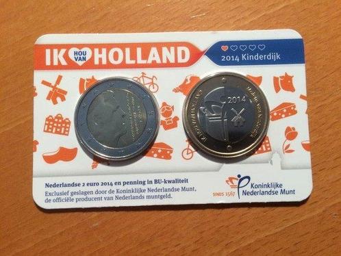 Nederland. Coin Card 2014/2018 Ik hou van Holland (5, Postzegels en Munten, Munten | Europa | Euromunten