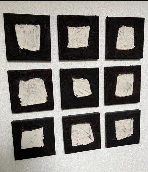 Michael Külbel (1980) - Abstrakte Serie in Schwarz-Weiß, Antiek en Kunst, Kunst | Schilderijen | Modern