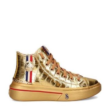 Skechers Snoop One hoge sneakers voor dames in het Goud beschikbaar voor biedingen