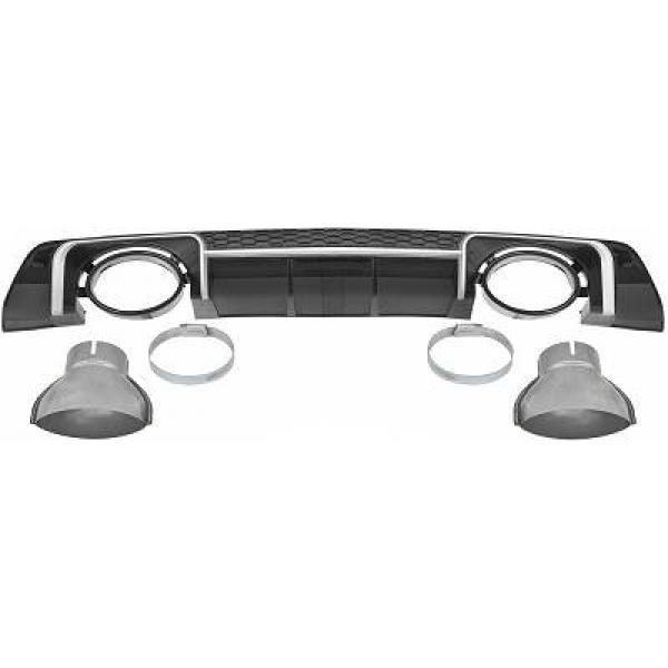 Diffuser Audi TT RS Look met Sierstukken 14-18, Auto-onderdelen, Carrosserie en Plaatwerk, Ophalen of Verzenden