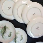 ENA Pottery - Bord (12) - ENA Pottery Japan Fish Pattern