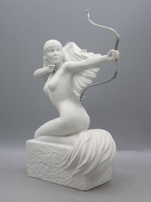Royal Copenhagen - Figuur - Sagittarius - Biscuit porselein, Antiek en Kunst, Antiek | Glas en Kristal