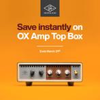 Universal Audio OX Amp Top Box reactive loadbox en attenuato, Muziek en Instrumenten, Versterkers | Bas en Gitaar, Verzenden, Nieuw