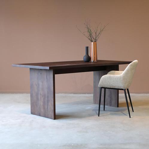 *WOONWINKEL* Walnoot Eettafel Minimalistisch 180x90 Cm, Huis en Inrichting, Tafels | Eettafels, Nieuw, Verzenden