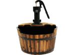 Ubbink Newcastle - Waterornament - Houten vat met, Verzenden, Zo goed als nieuw